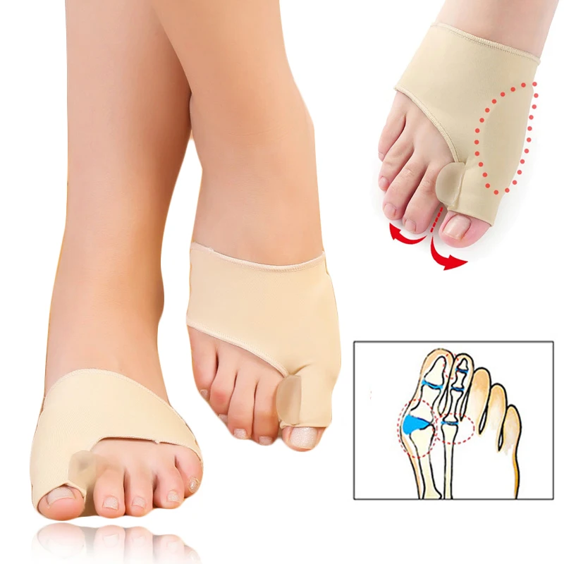 

Toe Separator Hallux Valgus Bunion Corrector Finger Toe Straightener Pain Relief Orthopedic Pedicure Tools Foot Care Orthosis