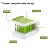 Car Interior Seat Belt Cleaning Special Tool Double Sided U Type Folding Tray Sponge Diamond Brush U Shape Kitchen Washing Tool 4