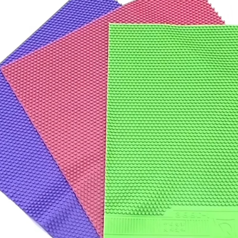 Dawei Pimples Kingdom 388D-1 Colored Table Tennis Rubber Long Pips Out Green Pink Purple ITTF Approved Rubber OX Colorful
