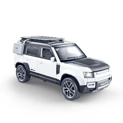 1/24 Range Rover Defender Diecast Toy Car with Sound and Light (WHITE)
