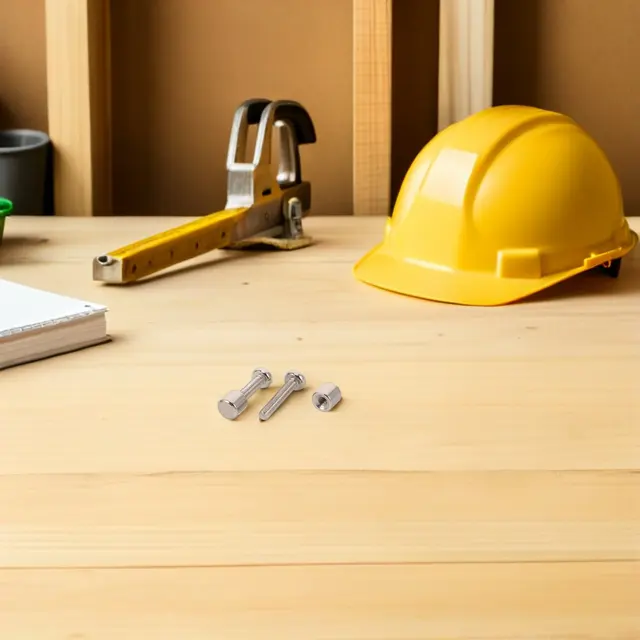 ชุดสกรูอะคริลิกโลหะ 50 ชุด สำหรับยึดติดผนัง อุปกรณ์ยึดกรอบรูป ตัวยึดกระจกสำหรับโฆษณา 1