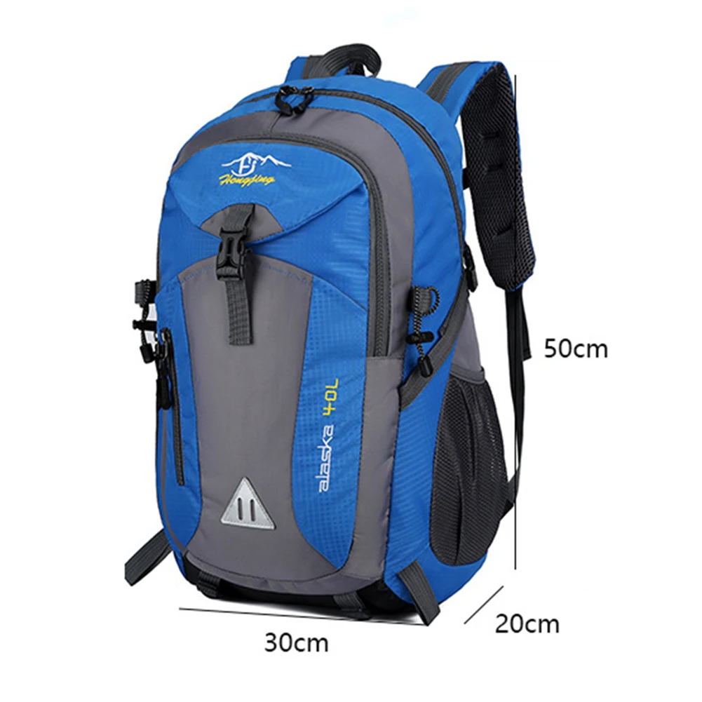 40L Quality Nylon Waterproof Travel Backpacks Men Climbing Travel Bags Hiking Backpack Outdoor Sport School Bag Women Backpack