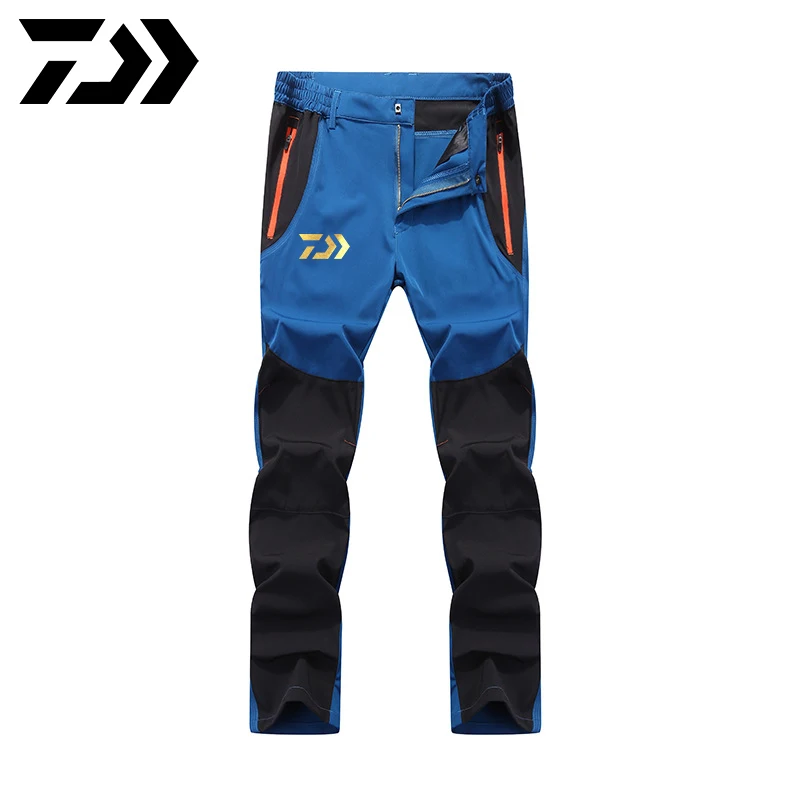 2023 DAIWA Fishing Waterproof Pants Men Sport Winter Thick Warm Fleece