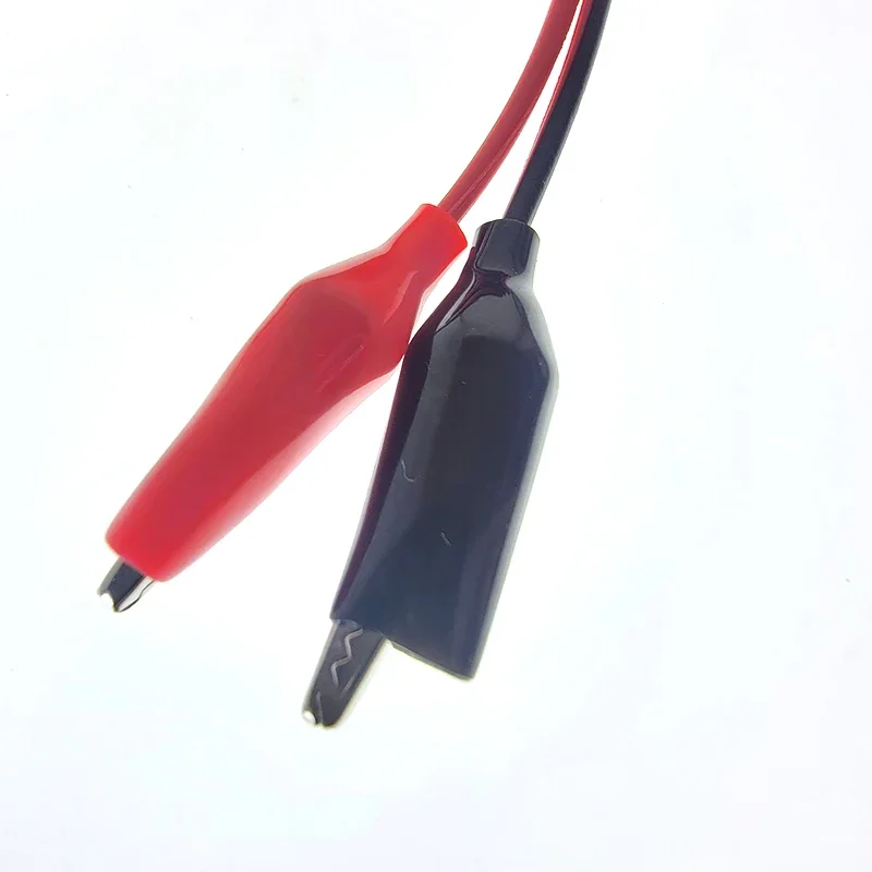 4MM Banana Plug Test Cable Lead Jumper Wire Crocodile Clip Probe Power Supply Adapter Crocodile Clip Wire length 1 meter