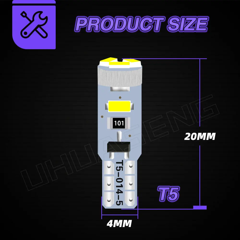 UHUASENG ؼ LED  , W3W ÷Ʈ г, ׿  ǥñ, ȣ , ڵ  3014, T5 73 74, 8 