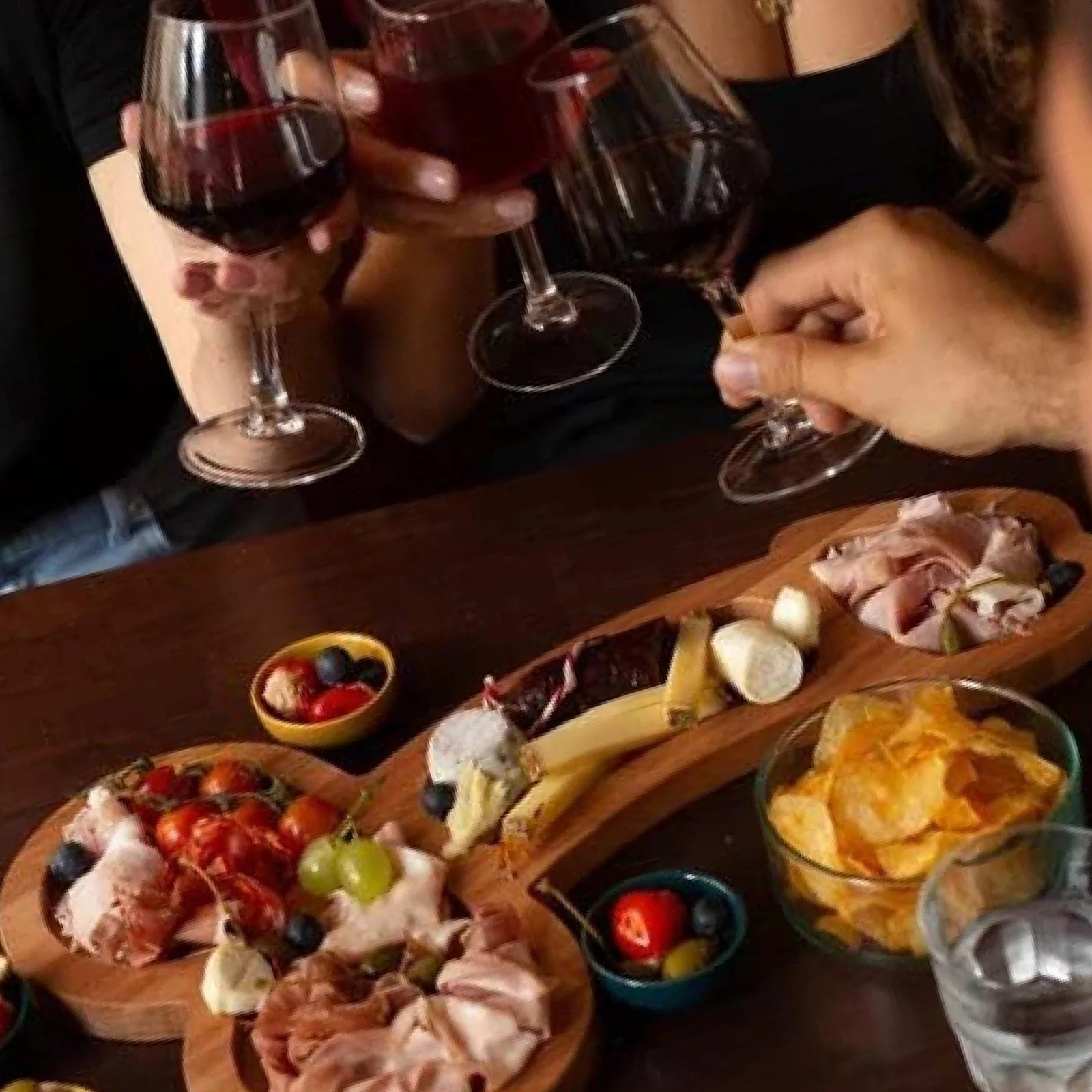 

Brand New Aperitif Board Tray 1pc 24*15cm Aperitif Plate Charcuterie Cheese Servers For Dinner Funny Personalized