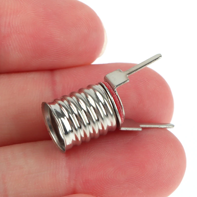 10Pcs High Quality E10 Lamps Base Holder Bulbs Light Base Socket Home Experiment Circuit Electrical Test Accessories