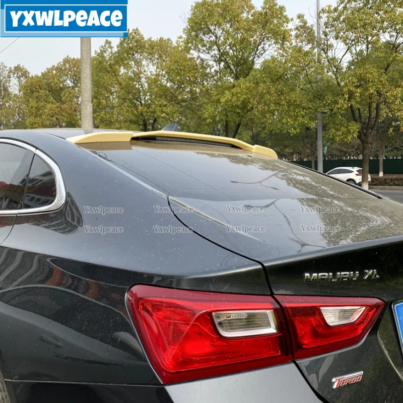 

For Chevrolet Malibu XL Spoiler 2016 -2021 2022 High Quality ABS Plastic Rear Window Roof Spoiler Car Styling