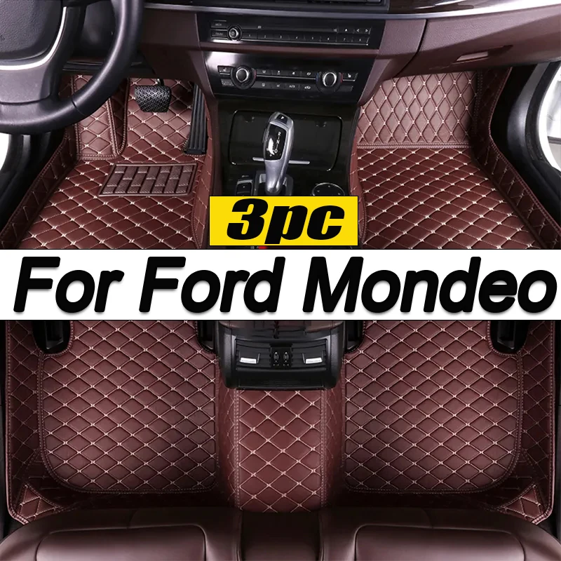 

Автомобильные коврики для Ford Mondeo Fusion Mk V 4 2013 ~ 2016, коврики с защитой от грязи, аксессуары для автомобиля, аксессуары для интерьера автомобиля