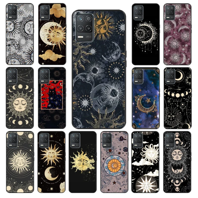 Witches Sun Moon Tarot Case Per Oppo Realme Gt 2 Pro X2 Pro Xt C25S 8 7 6 Pro 6I Realme Gt Master C3 C21 C21Y C11 X3 Superzoom