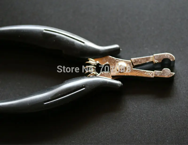 C--Heat Fusion Glue Keratin Bonding / Micro Rings Removal Pliers for Hair Extensions