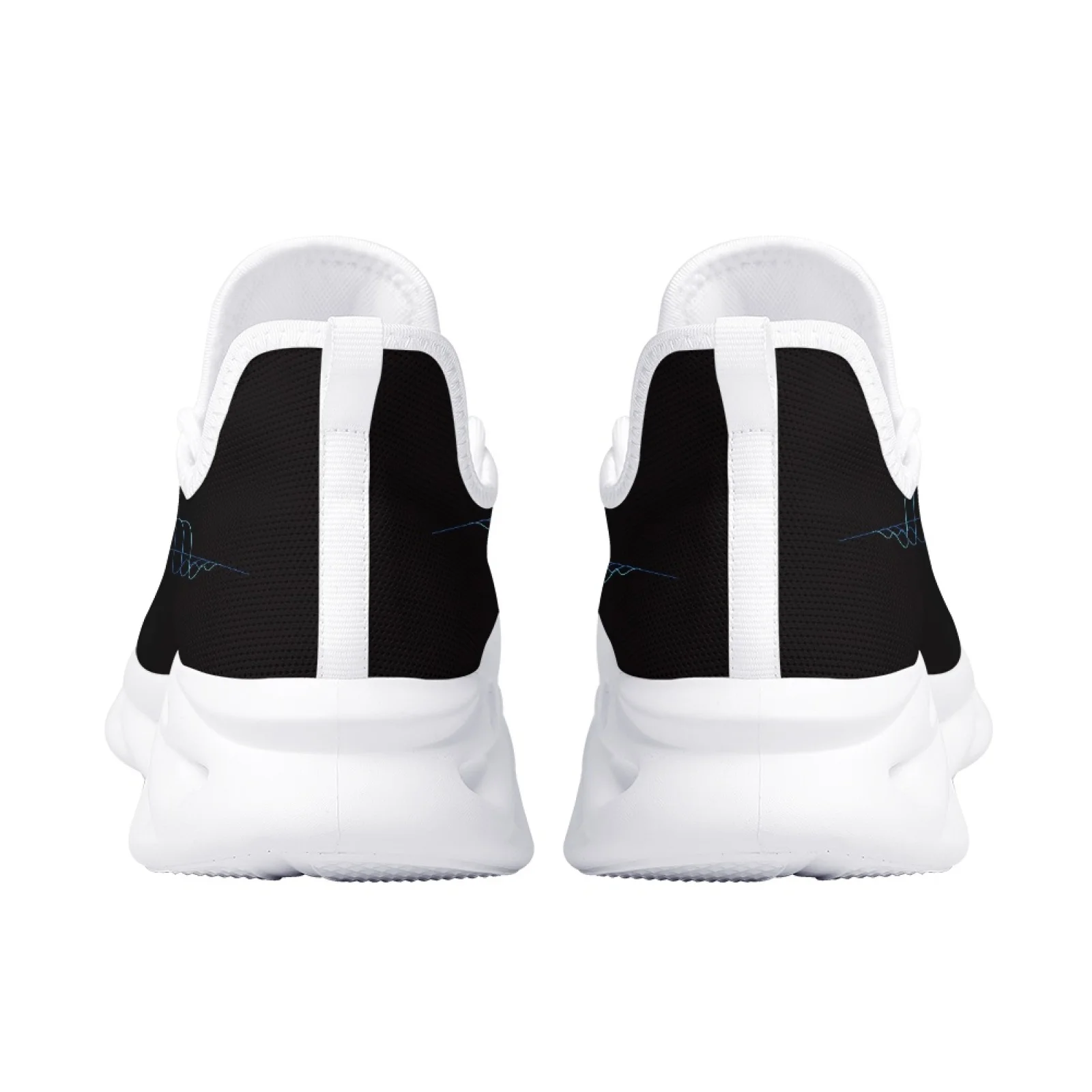 Belidome Technologies Radiologiques Skeleton Skull Print Wome Running Shoes Walking Sneaker Comfortable Non Slip Work Sport shoe