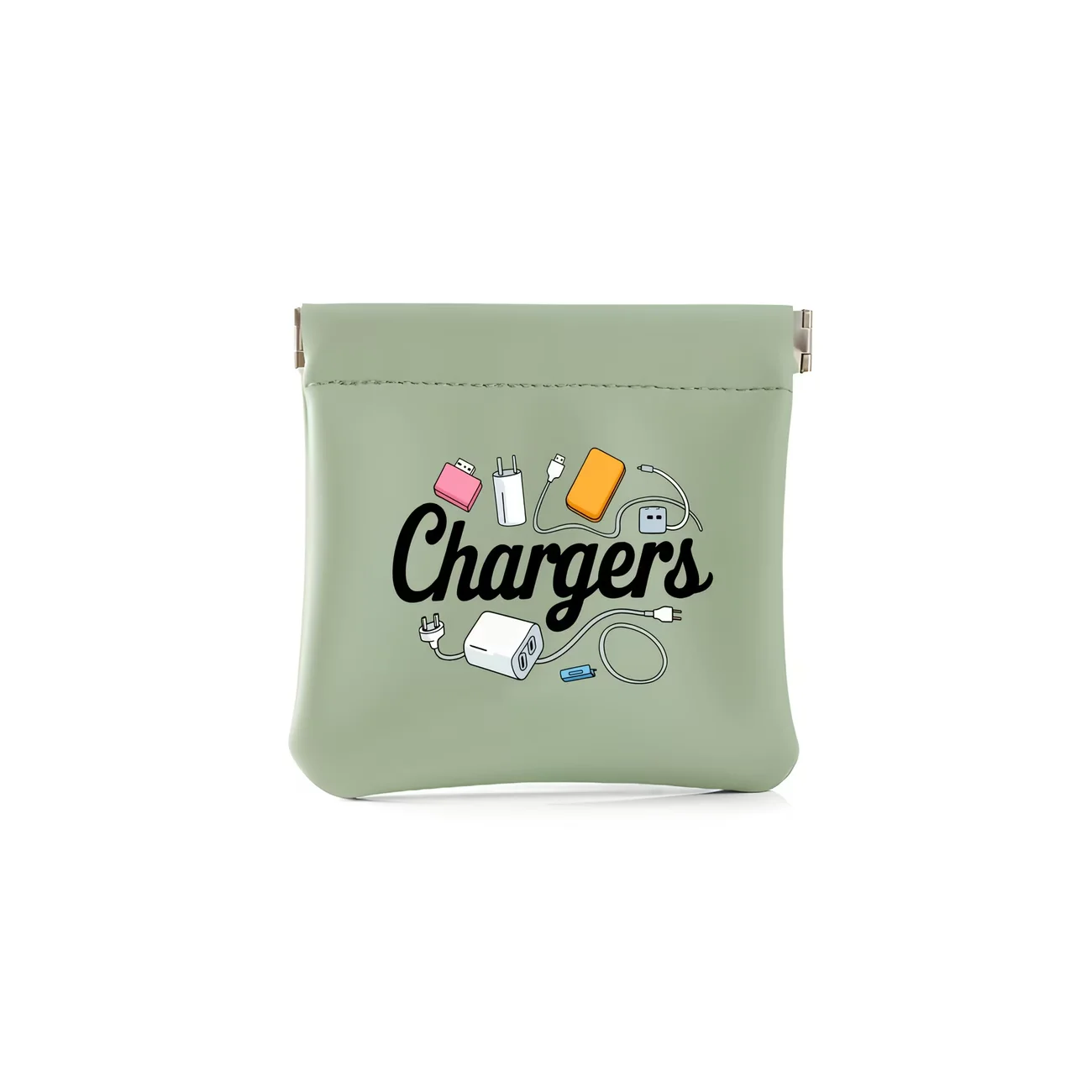 Mini Borsa Portaoggetti in PU con Apertura Metallica, Chiusura Automatica, Disponibile in Vari Colori - immagine 4