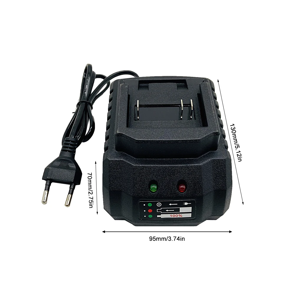 Battery Charger Suitable Makita 18V 21V Li-Ion Portable Fast Charger Replacement EU US UK Plug
