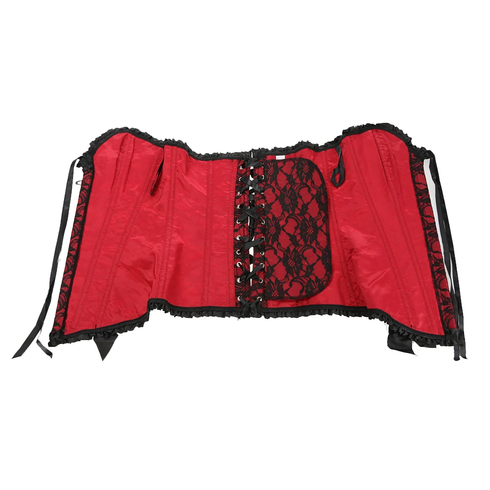 Corset Bustier Top Waist Corset Lace Corset Body Shaper Waist Trainer Sexy Women Steampunk Clothing Gothic Plus Size Corsets Lace Up Boned Overbust Bustier Waist Cincher Corselet XS-6XL