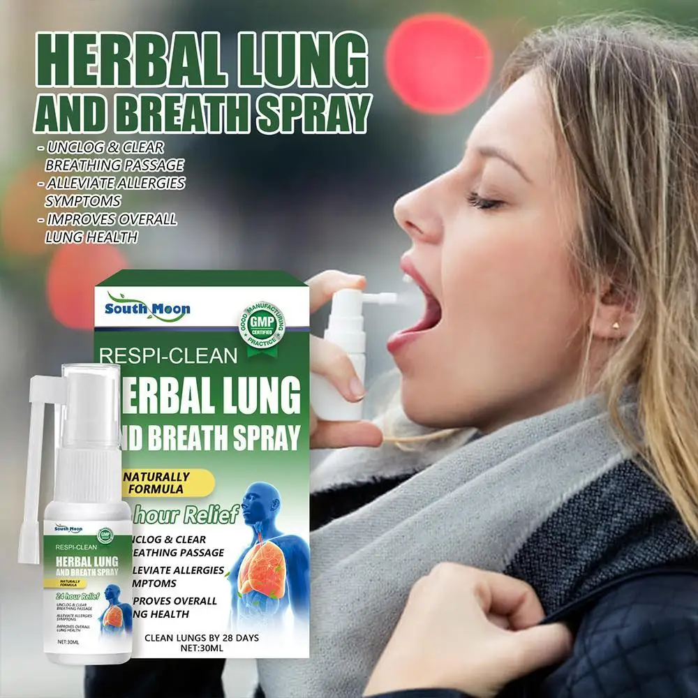 

30ml Lung Cleansing Nasal Spray 20ml Nasal Cleansing Care Solution Relieve Nasal Congestion And Reduce Rhinitis Discomfort
