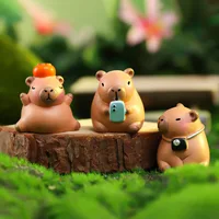 New Capybara Blind Box Simulation Mini Capibara Action Figures Doll Children Birthday Christmas Gift 5