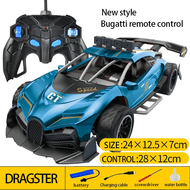 1:18 controle remoto corrida drift spray esporte carro 6ch 30 minutos 360-degree  rotação simulação de luz música alta velocidade rc carro brinquedo do miúdo  - AliExpress