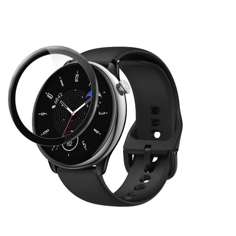 

3D Curved Soft Edge Clear Protective Film Smartwatch Full Cover For Amazfit GTR Mini 2023 Screen Protector Smart Accessories