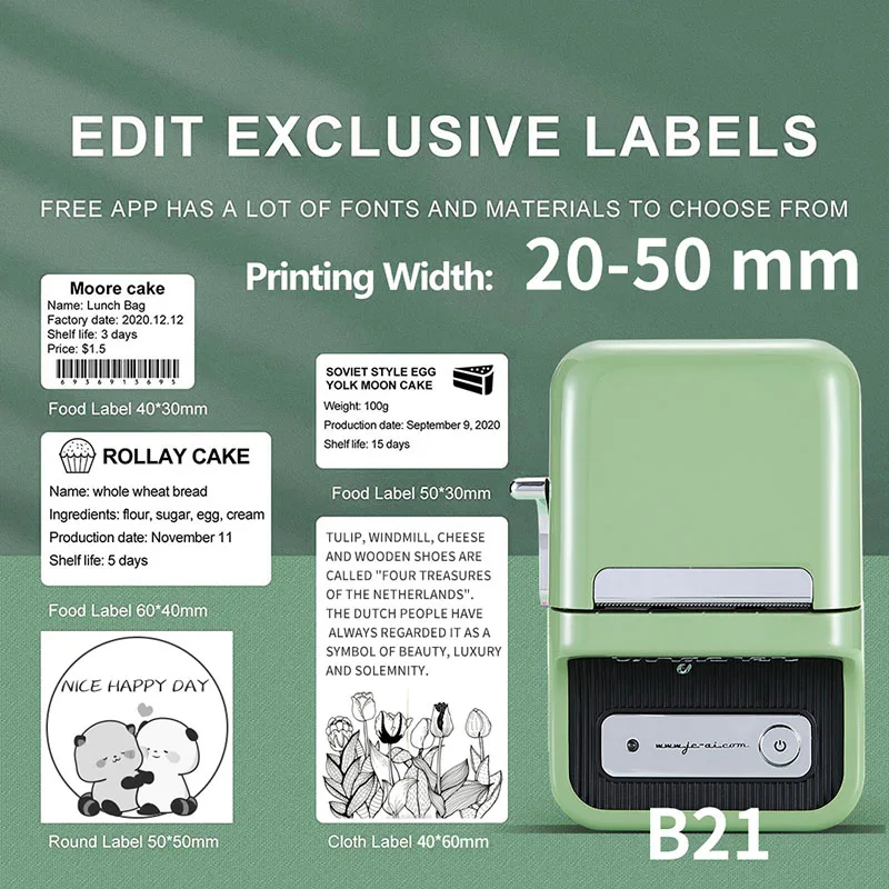 Printer for Home Office Commercial Pocket Mini