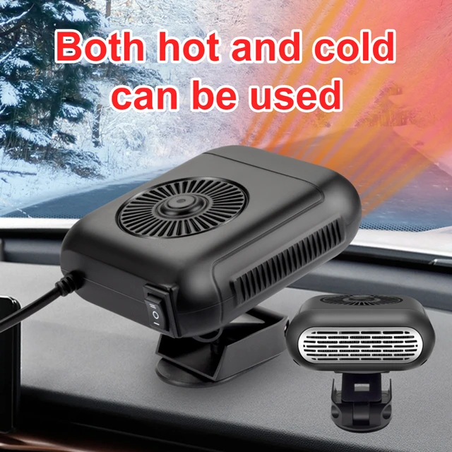 Ventilateur de voiture électrique 12V/24V, dégivrage du pare-brise,  désembuage, équipement de chauffage de voiture, camion de voyage en plein  air - AliExpress