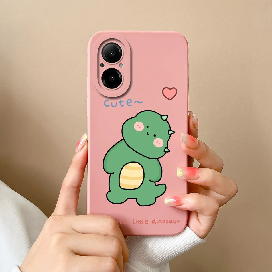 Soft Liquid Silicone Full Protection Phone Case with Multiple Patterns - Anti-Shock Cover