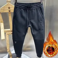 Plush Thickened Casual Jogger Pants For Men In Autumn And Winter New Cold Resistant And Warm Sports Outdoor Wear Mens Fashion 1