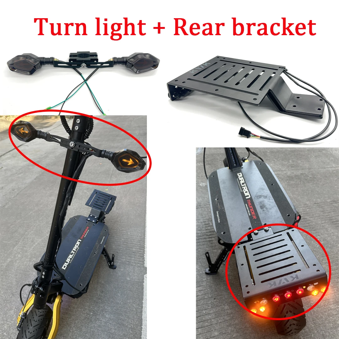 Led Rear Footrest Turn Light Tail Boxfor Dualtron Thunder Victor