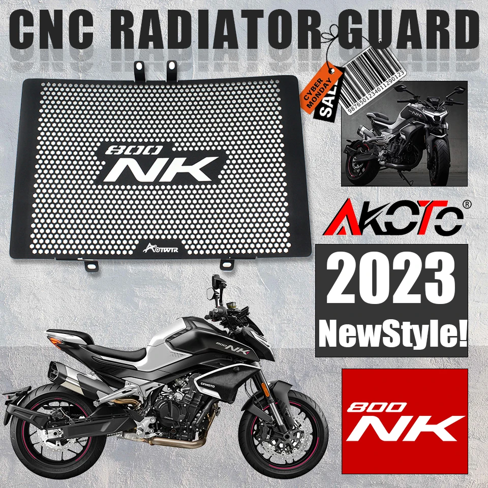 

2023 NEW DEGIN Motorcycles Radiator Guard Grille Grill Cover For CFMOTO 800NK NK800 800 NK C22 Accessories