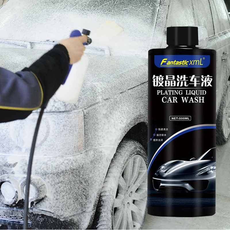 Dilutable High-concentration Car Wash Liquid Multifunctional Polish Wax Super Foam Shampoo And Advanced Surface Cleaner longest lasting car wax