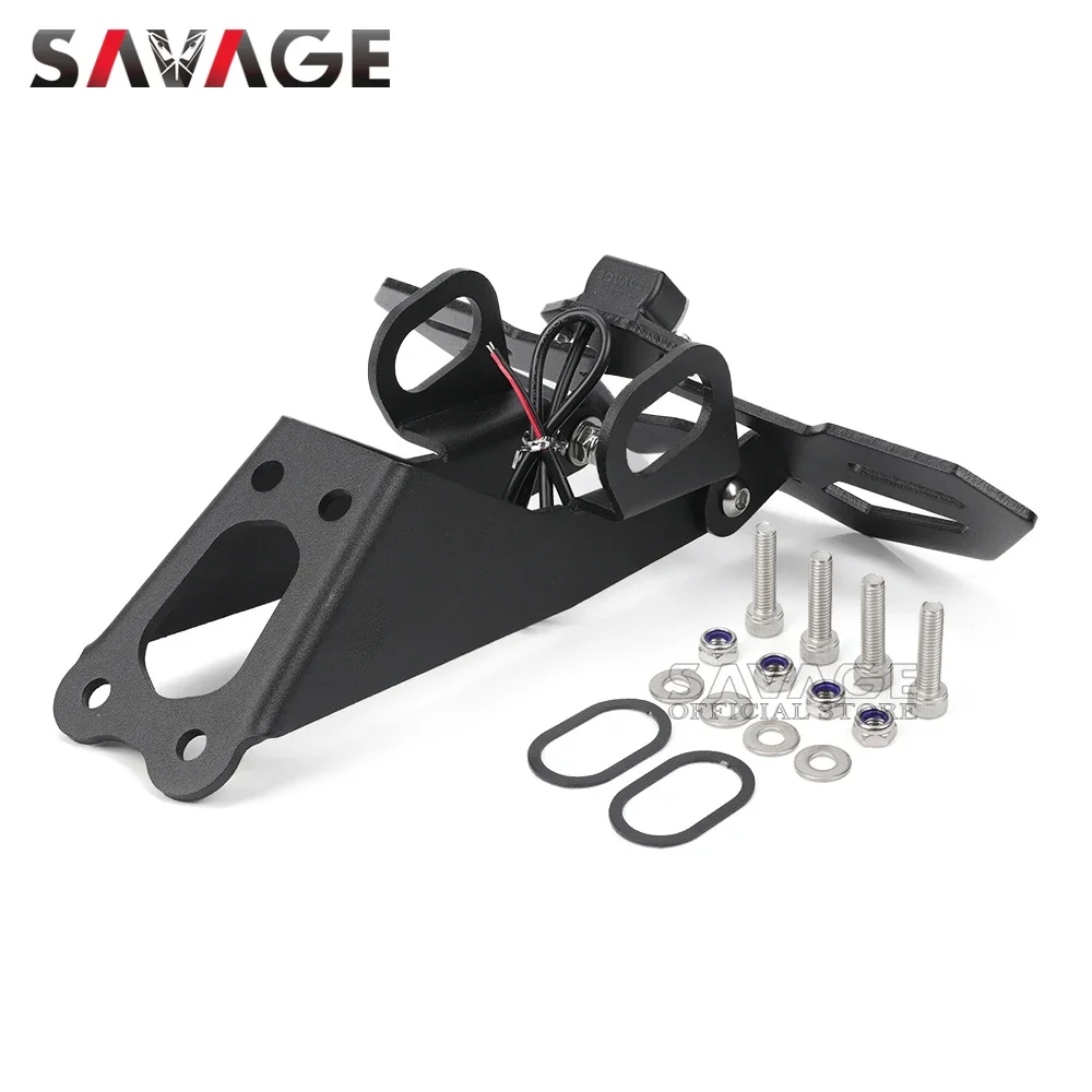 License Plate Holder for HONDA CB500F CBR500R-Motorcycle Tail Tidy Fender Eliminator LED Light CB 500 F CBR 500 R