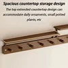 Wall Mounted Coat Racks Entrance Hall Clothes Storage Rack Stand Interior Hallway Clothing Organizer Hanger with Storage Shelf 4