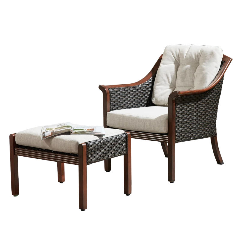 

Wyj Small Apartment Balcony Leisure Chair American Lounge Sofa Chair