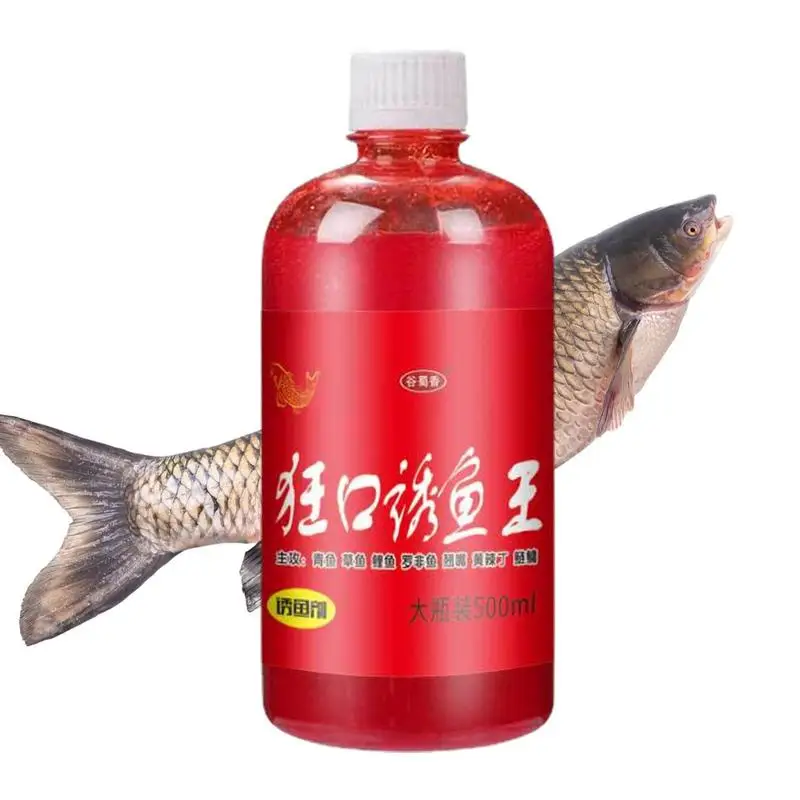 

500ml Bait Additives Powerful Fish Attractant Liquid Fishing Concentrate Liquid Add Flavor To Bait For Trout Cod Carp Bass