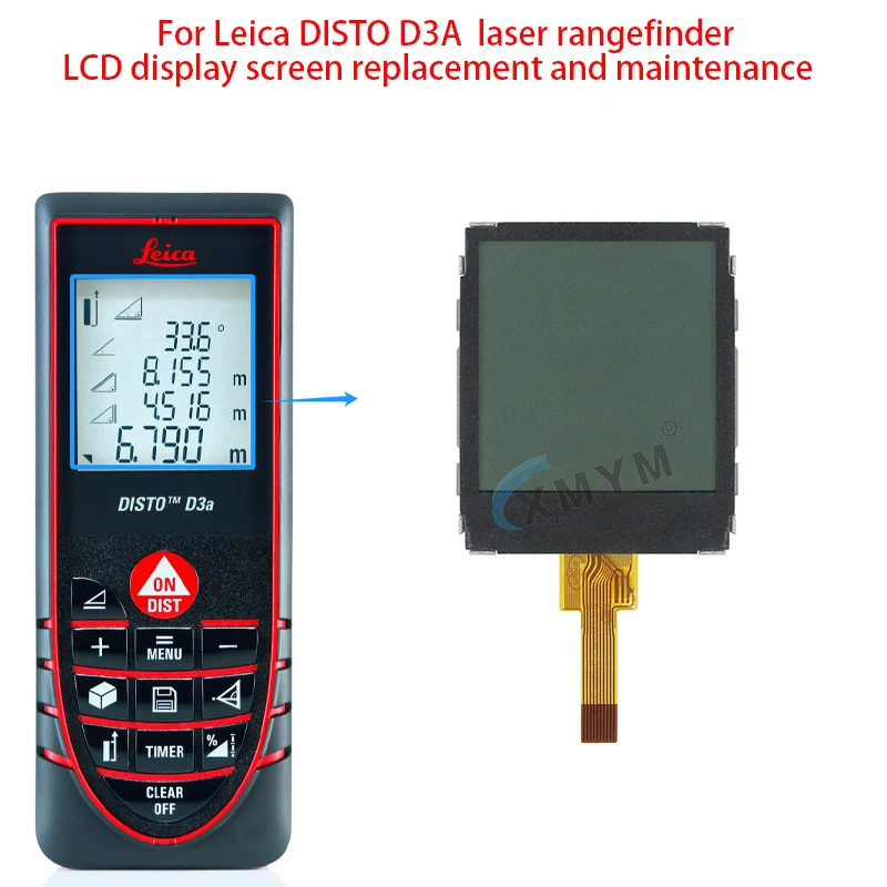 Per Leica Disto D3A Telemetro Laser Display Lcd Sostituzione E Manutenzione Dello Schermo