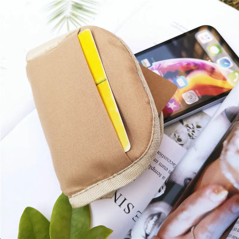 Coin Purses Korean Printed Mini Coin Wallet Bag Card Holder ID Credit Holder Pocket Women Girls Kids Cosmetic Bag