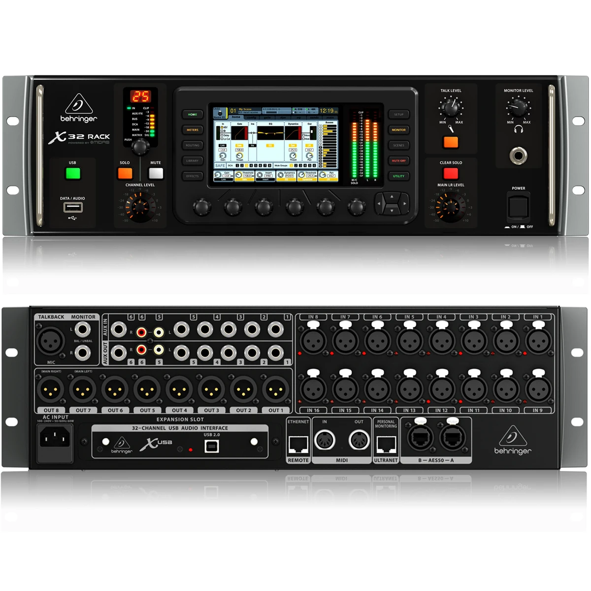 Behringer X32 랙, 40 채널 랙 마운트 디지털 믹서| | - AliExpress