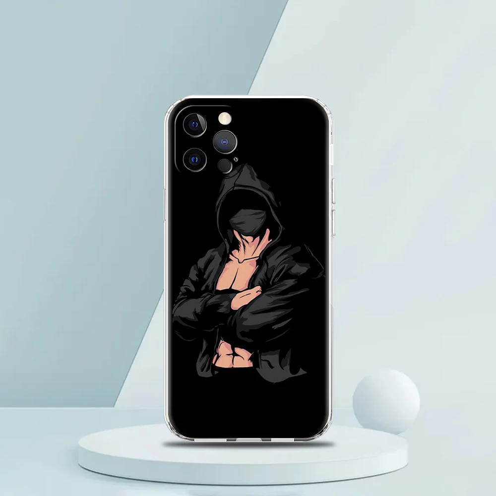 Martial Arts Boy Fall für iPhone 16 15 14 13 12 Pro Max Cover transparent weich für iPhone 11 Pro Max 7 8 plus xs xr Shell Taschen – Detail 3