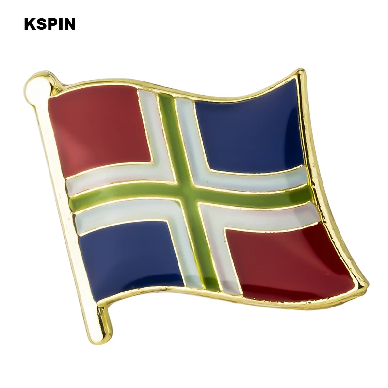 Noord-Brabant Flag Badge Pins Badge Brooch Badges on Backpack Pin Brooch