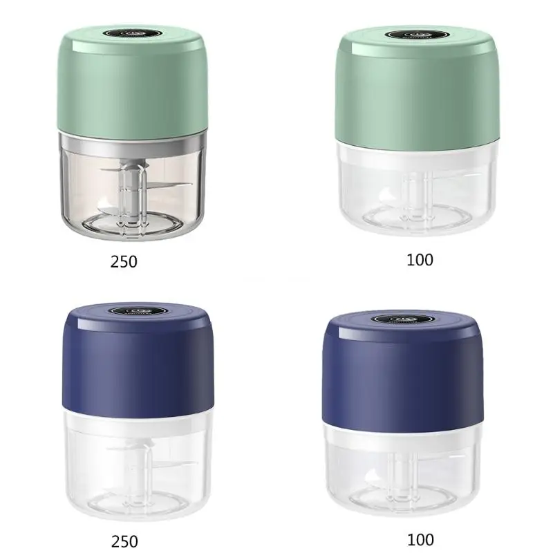 Frullatore Elettrico Per Verdure, Zenzero, Tritatutto, Schiacciapatate, Frantoio, Ricaricabile Tramite Usb