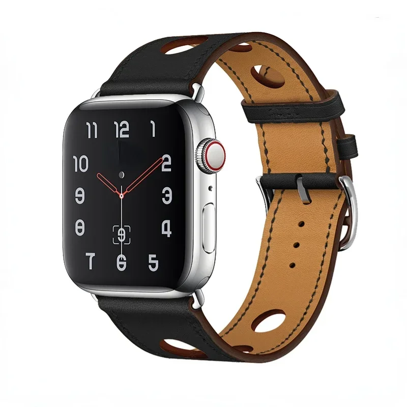 Premium Genuine Leather Watch Bracelet Strap – Timeless Elegance