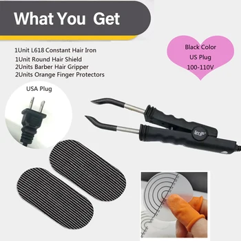 1Pc Constant Hair Connector L618 Kit For Fusion Remy Heat Wand Connector For Application Pre-bonded Extensions
