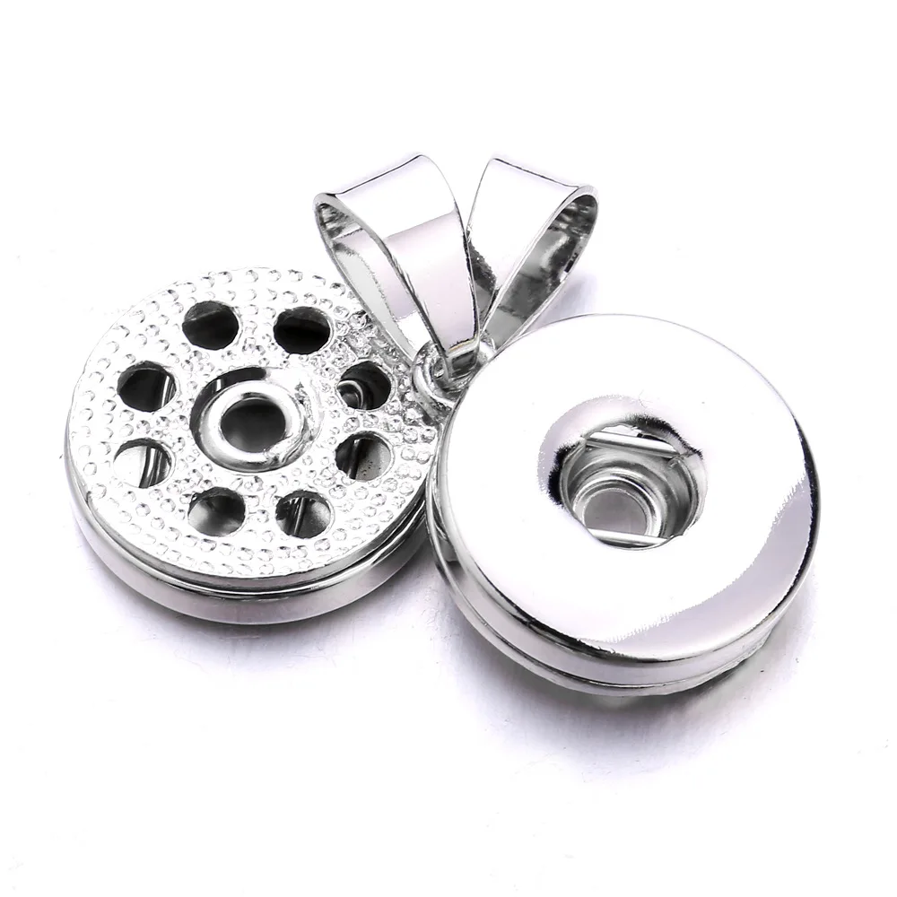 30pcs/lot 12/18mm Snap Jewelry Finding For Make Snap Button Bracelet Necklace Interchangeable DIY Charm Snap Buttons Accessories