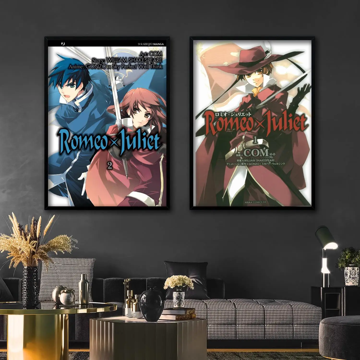 

juliet manga poster Decorative Painting Canvas 24x36 Poster Wall Art Living Room Posters Bedroom Painting