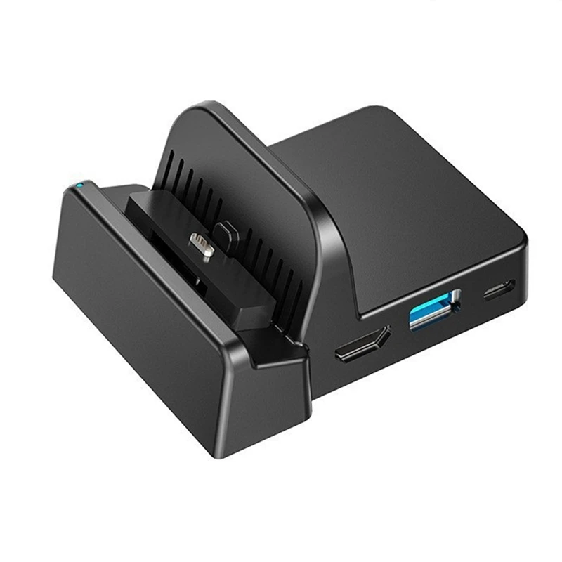 Base Di Proiezione Per Switch Magnetic Casting Dock Nintendo Ns Oled Host-Compatibile Casting Black