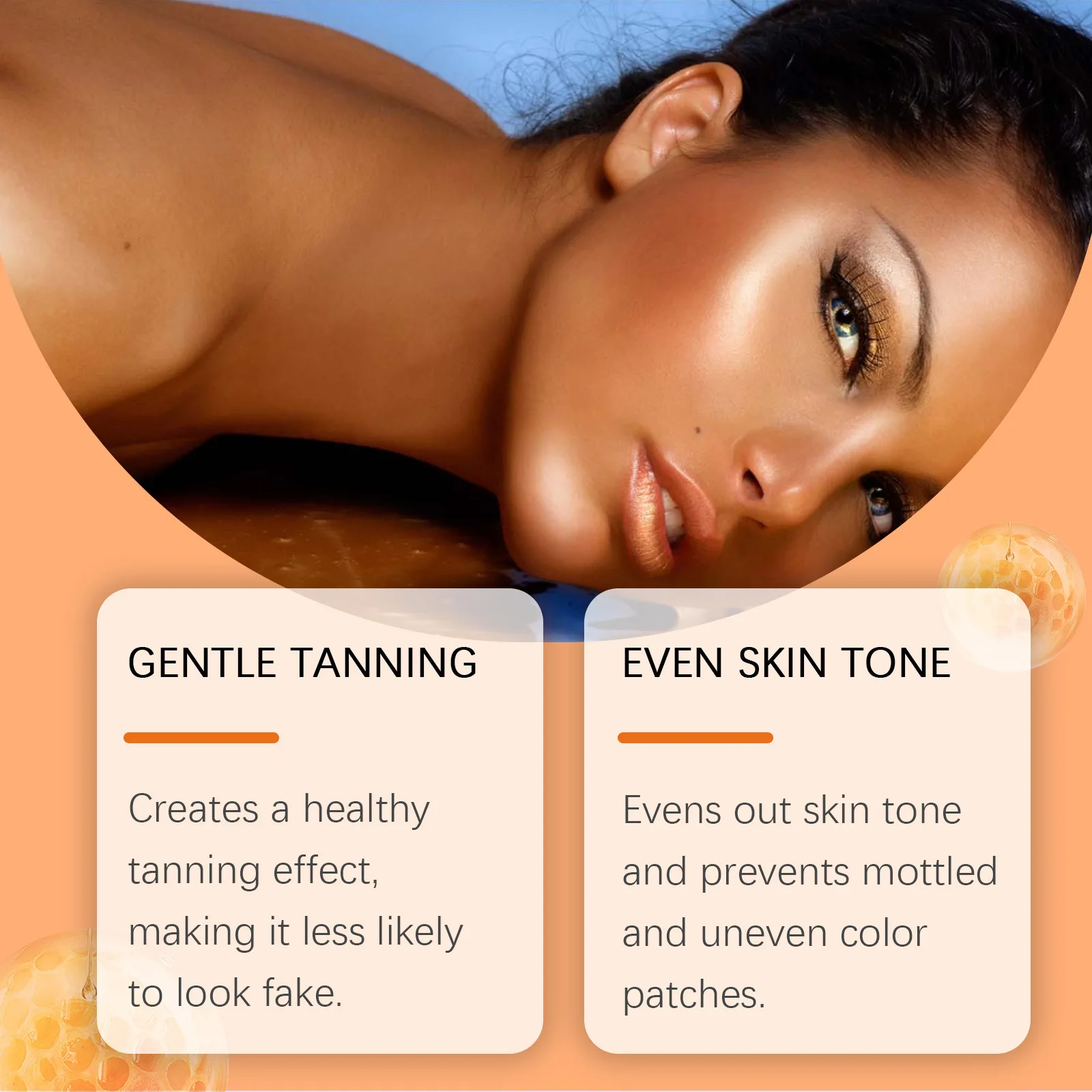 Sunless Tanning Serum Boost Blackening Bronze Glow Sunkissed Intensive Dark Prevent Dryness Outdoor Self Tanning Essence Lotion