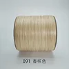 330g 600M Matte Raffia Yarn Thread Artificial Plant Fiber Crochet Yarn for Crafts Summer Straw HatBags Hand Woven 60 Colors 5