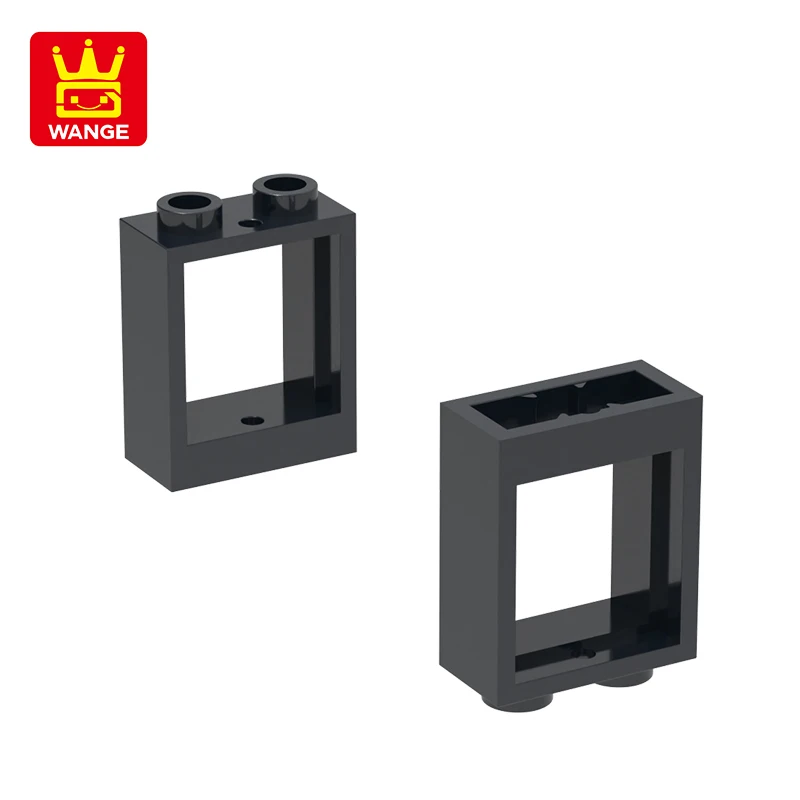 Door Frame Window Glass Building Blocks Set - 102 Pieces, Creative Building Accessories