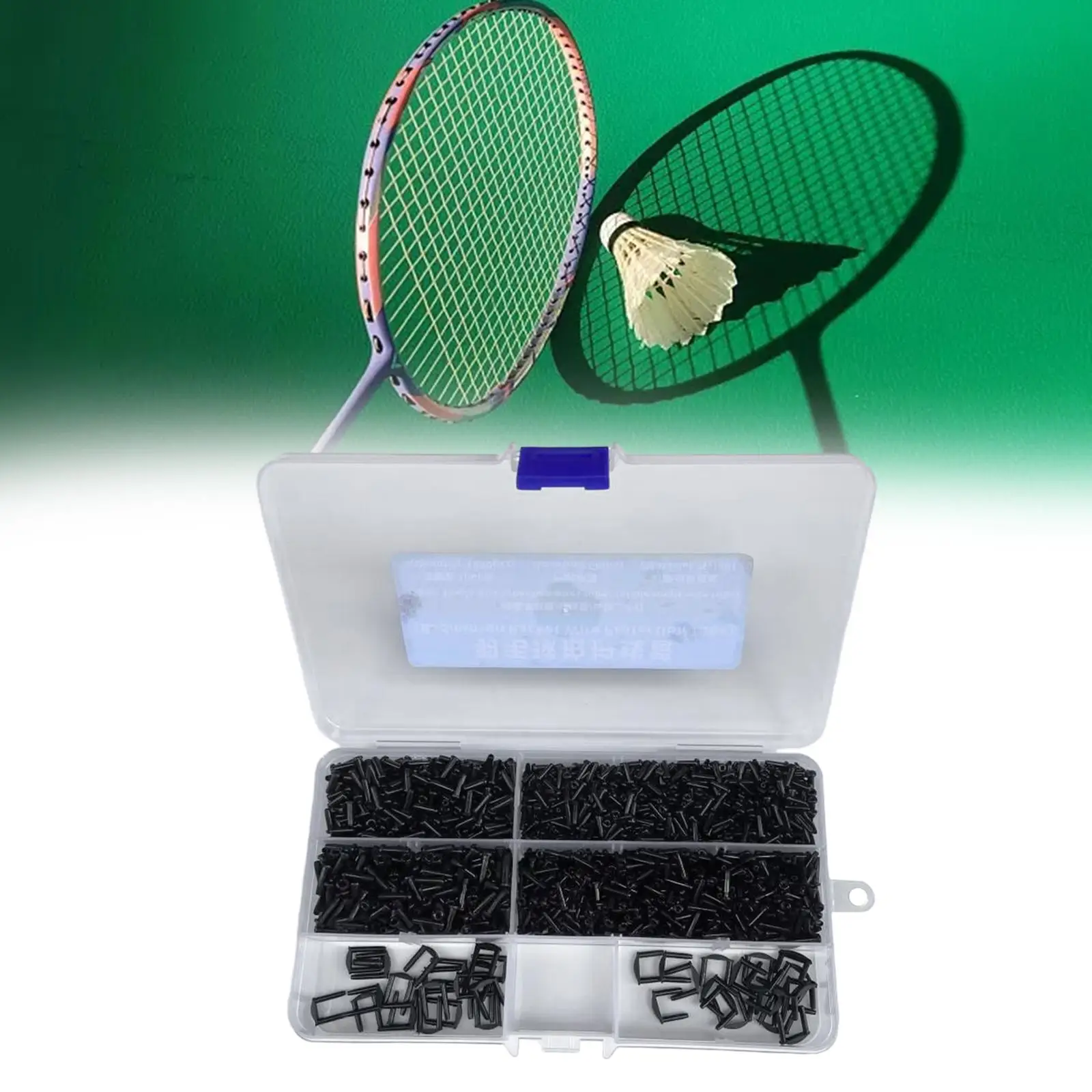 Badminton Racket Grommets Single Hole Double Holes Long Joint Holes Short Joint Holes Nylon Universal Badminton Racquet Eyelets