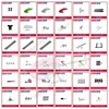 GOOSKY S1 Helicopter Spare Parts Main Blades Tail blade  Canopy Tail Boom Main Shaft Set 1